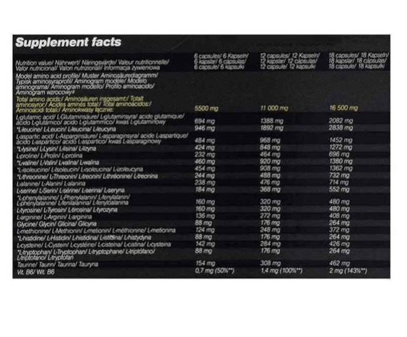 Аминокомплекс для спорта Olimp Nutrition Anabolic Amino 5500 Mega Caps 30*30 Caps | Зображення 2