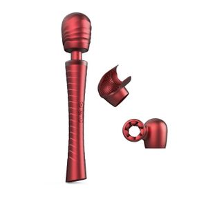 Вібромасажер MAN.WAND EDGY Velvet Red Sex Aura