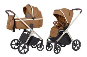 Коляска универсальная CRL-6550 "Vector" Coral Beige 2в1 CARRELLO