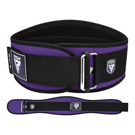 Пояс для важкої атлетики RDX RX3 EVA Curve неопреновий PURPLE-S