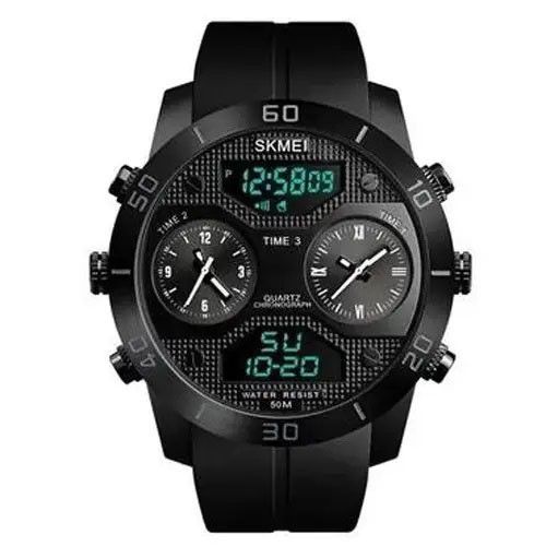 Годинники наручні електронні тактичні SKMEI 1355BK | Армійський годинник | Годинник OK-711 скмей чоловічий | Зображення 3