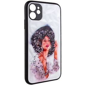 TPU+PC чохол Prisma Ladies для Apple iPhone 11 (6.1") TPU+PC, Girl in a hat