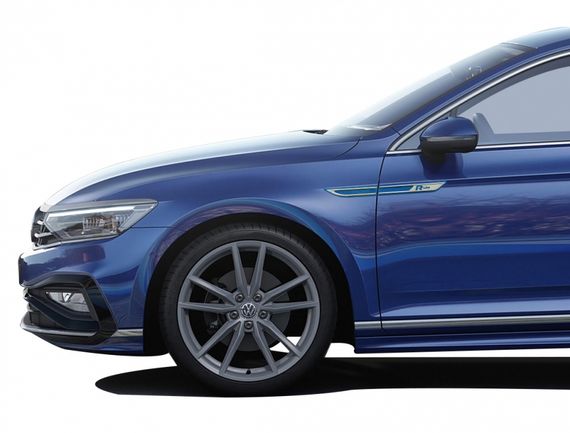 Шильдик R-Line (в асортименті) чорний для Volkswagen Passat B8 2015-2024 рр | Зображення 1