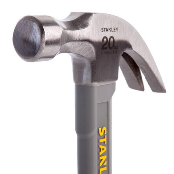 Молоток Fiberglass с весом головки 570 г, с загнутым гвоздодером. STANLEY STHT0-51310 | Зображення 2