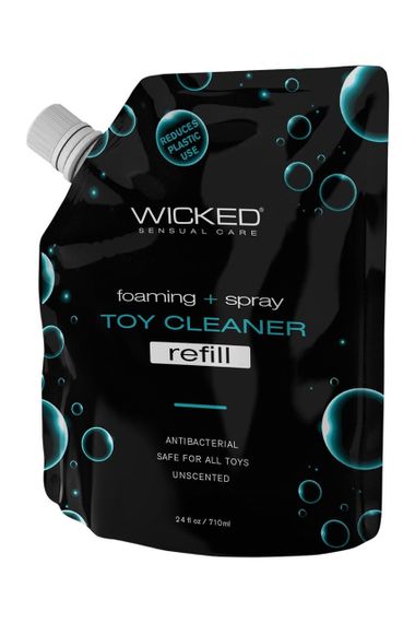 Очищувач для іграшок Wicked Sensual Care Foaming, 710 мл Sex Aura