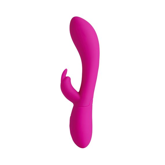 Вібратор кролик Kiss Kiss So Divine для точки G та клітора подвійна стимуляція на акумуляторі | Зображення 3