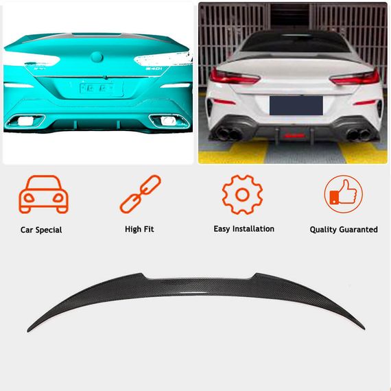 Спойлер M4-Style (для G16/F93, Карбон) для BMW 8 cерія G14/G15/G16 2018- рр | Зображення 1