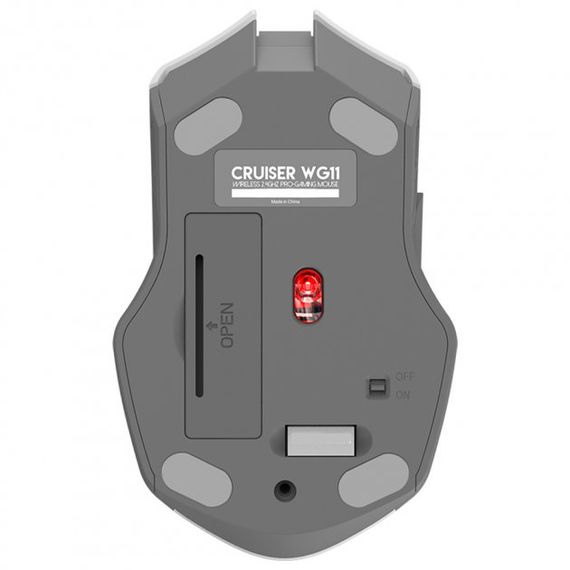 Беспроводная оптическая игровая мышь XPRO WG11 Cruiser белая (ЦУ-00033217) | Зображення 5