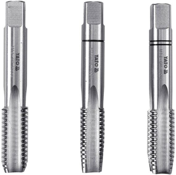 Митчик YATO Польша М3 х 0.5 мм, HSS М2, l= 40 мм, 3 шт YT-2930