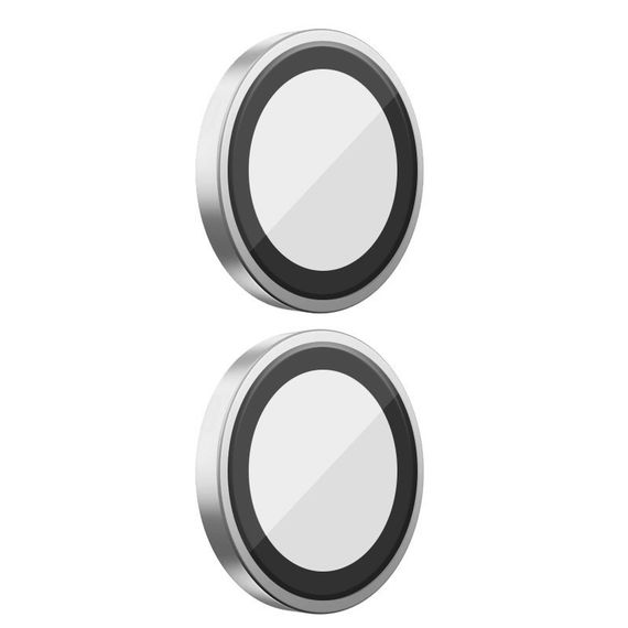 Защитное стекло BlueO Metal на камеру для Apple iPhone 16 (6.1") / 16 Plus (6.7")