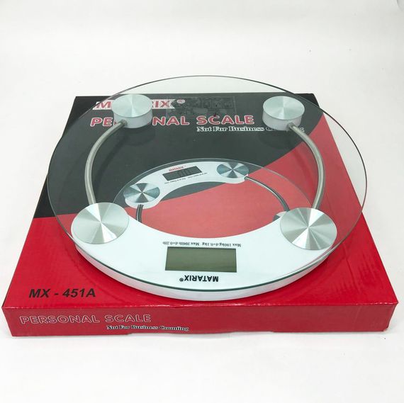Весы электронные напольные MATARIX MX-451A 180 кг круглые, Весы для OS-555 взвешивания людей | Зображення 7