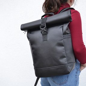 Рюкзак міцний молодіжний чоловічий, Міський рюкзак RollTop для ноутбука Місткий унісекс PH-83