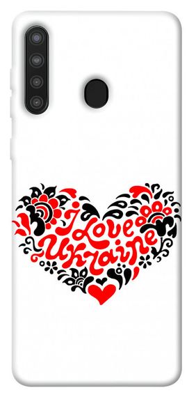 Чохол IBANAN З Україною у серці для Samsung Galaxy A21