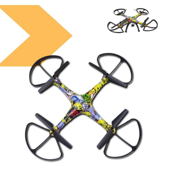 Квадрокоптер з камерою з можливістю управління зі смартфона XPRO CD622/623W WiFi 2.4G (MER-14200_1155) | Зображення 1