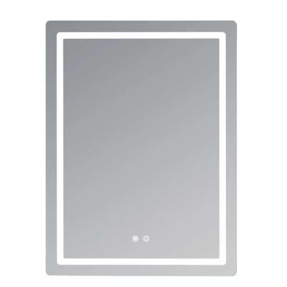 Дзеркало Qtap Mideya (MI2) 600х800 з LED-підсвічуванням Touch, з антизапотіванням, димером, рег. яскравості QT2078F6080 | Зображення 2