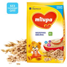 Детская каша Milupa Овсяная 210 г (5900852931147) - Топ Продаж!