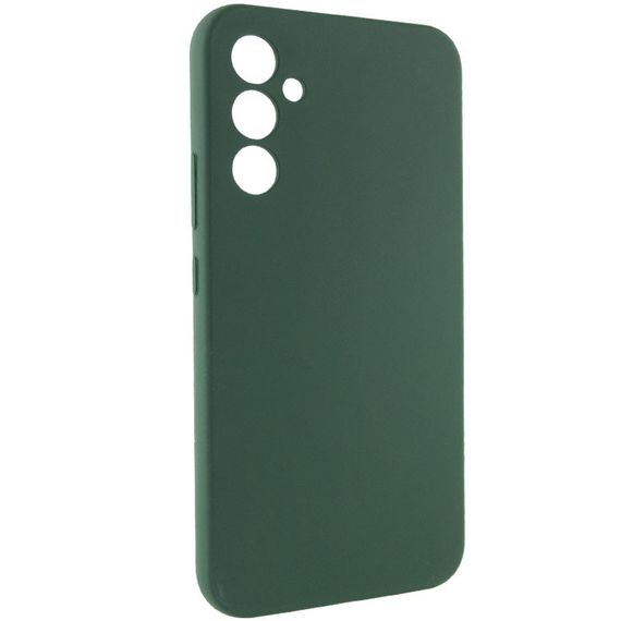 Чехол Silicone Cover Lakshmi Full Camera (AAA) для Samsung Galaxy A36 5G Зеленый / Cyprus Green | Зображення 1