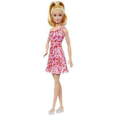 Кукла Barbie Fashionistas в сарафане в цветочный принт (HJT02) | Зображення 1