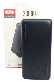 Power Bank 20000 mAh 2 А реальна ємність XO PR183 зарядка зовнішній акумулятор павербанк сертифікований