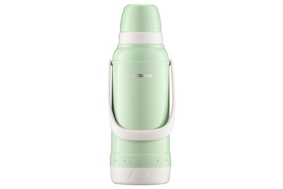 Термос ARDESTO  Gemini Gourmet 2000 мл, пластик, скляна колба, зелений (AR2620GRG) | Зображення 3