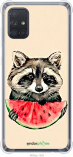 Чохол на Samsung Galaxy A71 2020 A715F Єнотик з кавуном "4605sp-1826-2448"