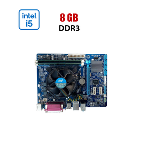 Комплект: Материнская плата Gigabyte GA-H61M-DS2 / Intel Core i5-3470 (4 ядра по 3.2 - 3.6 GHz) / 8 GB DDR3 / Intel HD Graphics 2500 / Socket LGA1155 / Кулер б/у