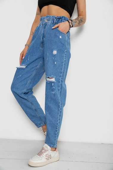 Джинси жіночі Mom's, колір блакитний, 182R1573S20 | Зображення 2
