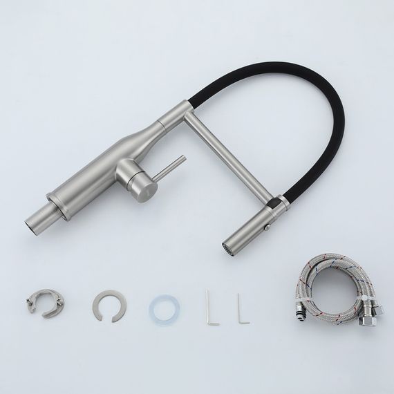 Змішувач для кухні Gappo з гнучким виливом G4098-25 | Зображення 3