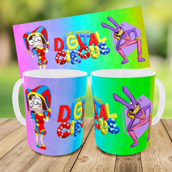 Набор детский цифровой цирк рюкзак 36х27см сумка-бананка,кружка с принтом для мальчика (01616) | Зображення 8