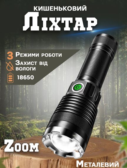 Світлодіодний фонар з оптичним зумом XPRO BL-A92-P50 (47481-A92_188) | Зображення 2