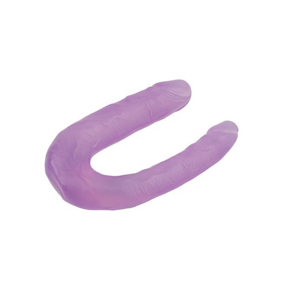 Фалоімітатор подвійний Chisa Hi-Rubber 13 Inch Dildo, фіолетовий Sex Aura | Зображення 3