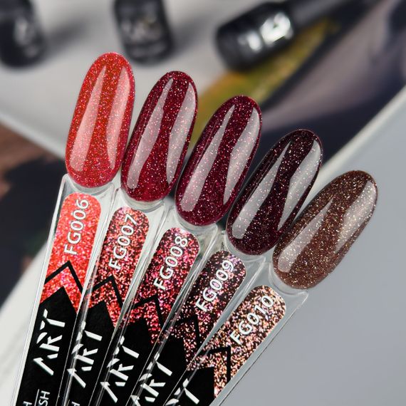 Светоотражающий гель-лак ART in detail FG09 6мл | Зображення 2