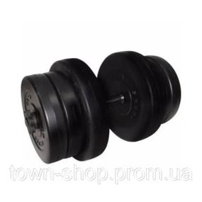 Гантель наборная композитная в пластиковой оболочке Rock pro 20,5 кг NE-PL-G-020