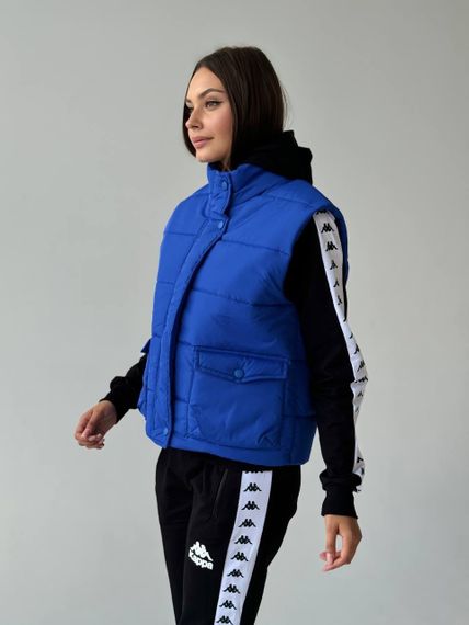 Жіноча жилетка світло-синя | Зображення 3