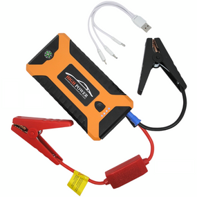 Пускозарядное автомобильное устройство для авто с аккумулятором 99800 mAh мощній павербанк повербанк Power