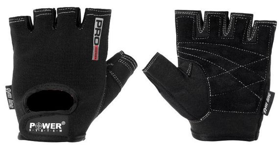 Рукавички для фітнесу Power System PS-2250 Pro Grip Black M | Зображення 1