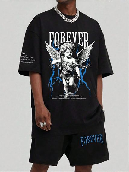 Комплект футболка та шорти ДТФ