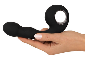 Вигнутий вібратор для точки G і P, Black Velvets Sex Aura