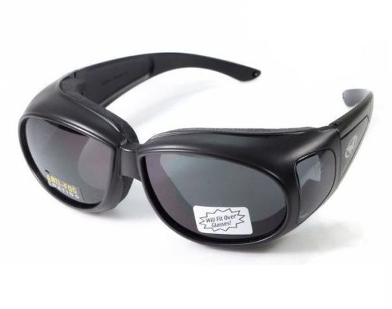 Окуляри захисні з ущільнювачем Global Vision Outfitter (gray) Anti-Fog, чорні | Зображення 4