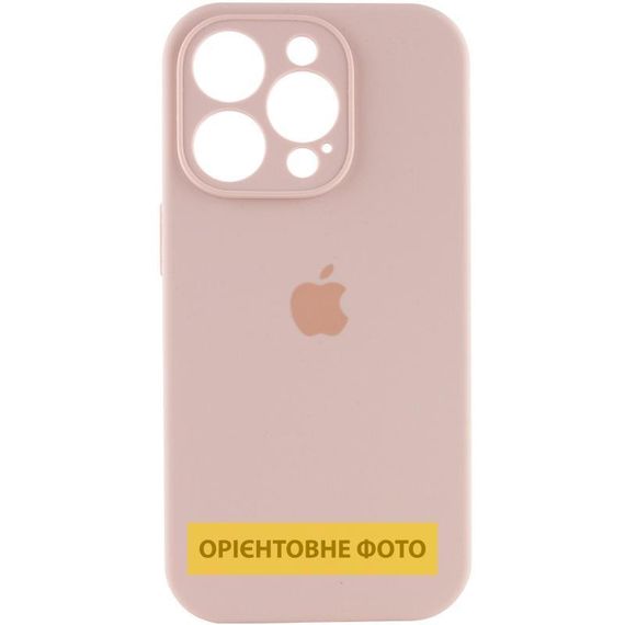 Чехол Silicone Case Full Camera Protective (AA) для Apple iPhone 17 Pro Max (6.9") Розовый / Pink Sand