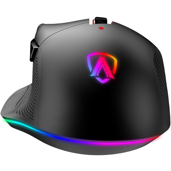 Мишка AOC AGM600 ігрова, 16000dpi., 10кн., RGB PMW3389 Kailh switch чорна | Зображення 3