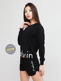 Комплект женский кельвин синий L