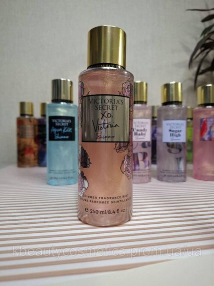 Парфюмированный спрей для тела Victorias Secret XO Victoria Shimmer 250 мл