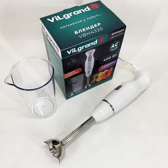 Блендер ViLgrand VBH4330. Колір: білий | Зображення 2