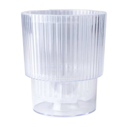 Вазон "Стелла" для орхідей з дренажем 13*15см. (пр.)