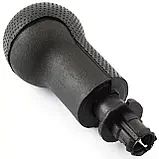 Volkswagen Golf IV (97-06) ручка КПП перемикання передач чорна 5 ступка отвір 12 мм, Гольф 4 | Зображення 1