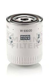 Фільтр масляний двигуна LR RANGE ROVER I, II 75-02 (вир-во MANN) MANN-FILTER W93020 на ROVER 2000-3500 седан (P6)