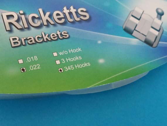 Ricketts .022" w/h 345, (набор 20 шт.)