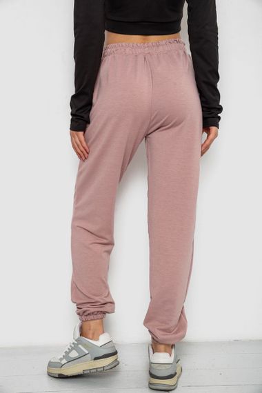 Спортивні штани жіночі, колір пудровий, 238R325 | Зображення 3
