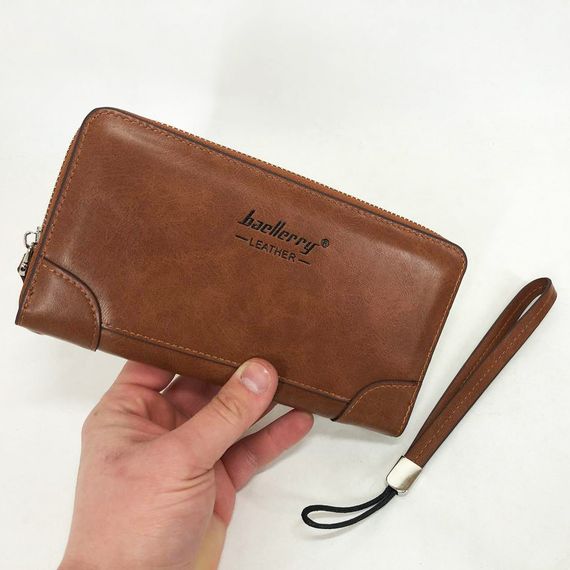 Кошелек кожаный мужской Baellerry leather brown. KD-989 Цвет: коричневый | Зображення 3